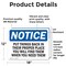 Signmission Put Things Back In Their Proper Place, 18 in W x Rectangle, Vinyl Decal OS-2PACK-NS-D-1218-L-16441 - alternate 6